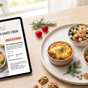Formation cholesterol :Coeur serein: recettes et suivi