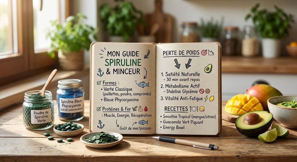 spiruline pour perdre du poids